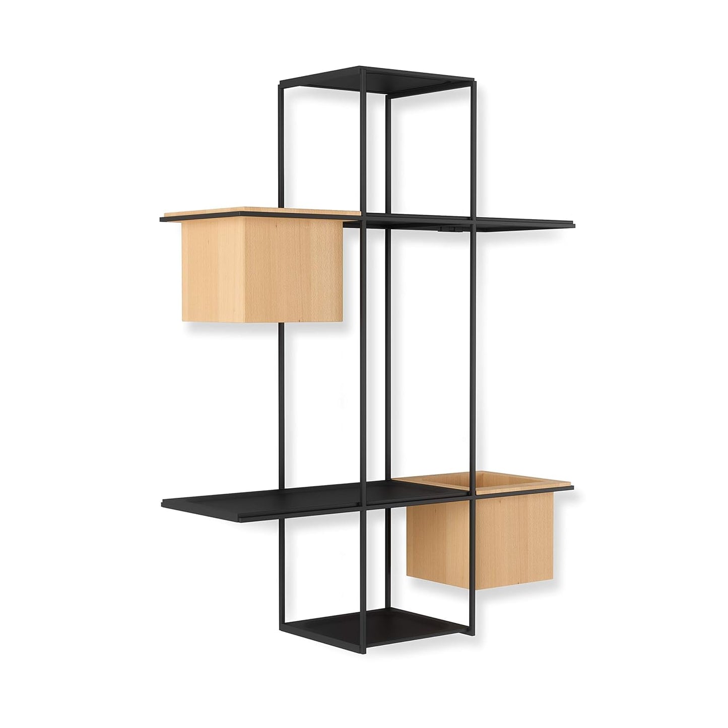 Cubist Multi Shelf - Sand/Black