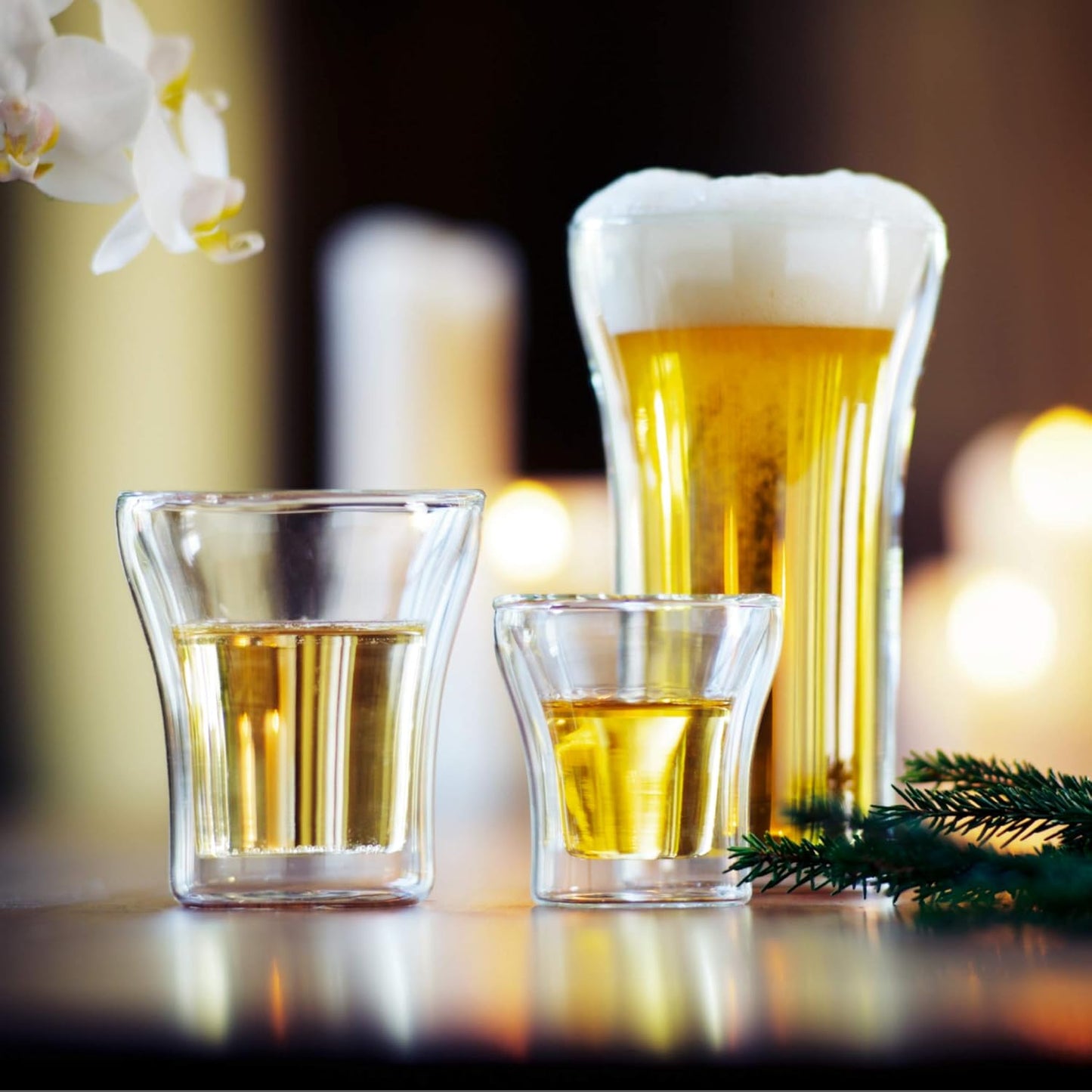 Assam Double Wall Glass Extra Small (Set of 2), 0.1L/3oz