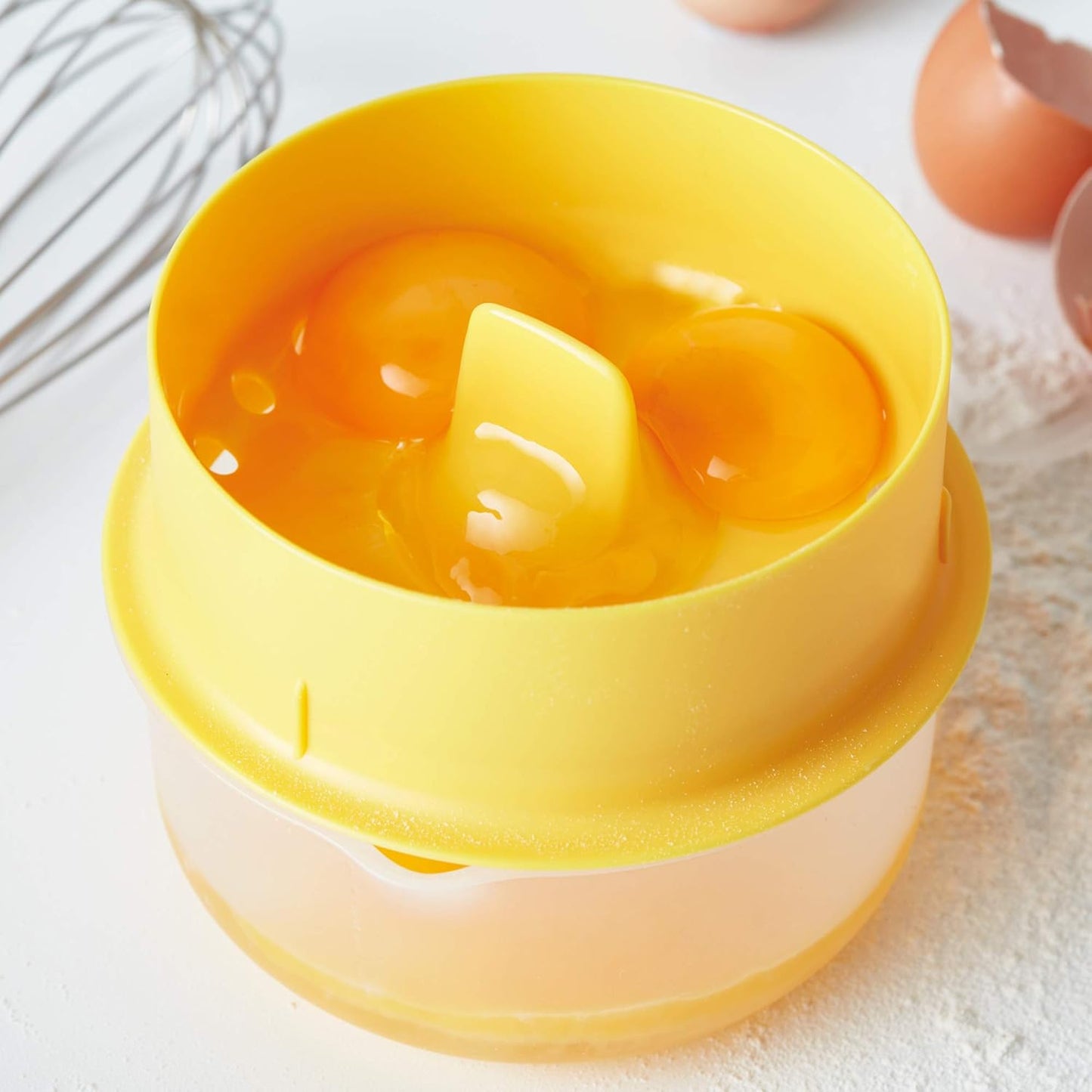 Yolkcatcher Egg Yolk Separator - Yellow