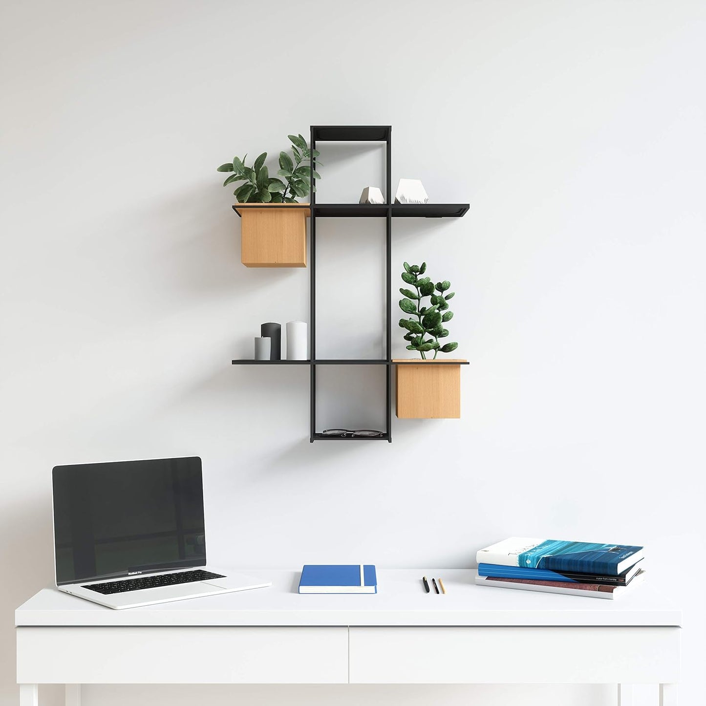 Cubist Multi Shelf - Sand/Black