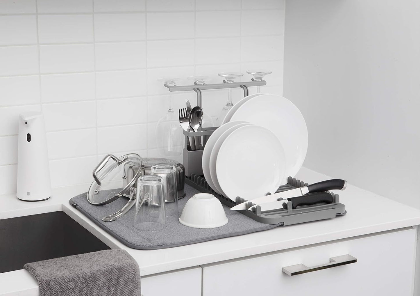 Udry Dishrack with Dry Matt - Charcoal