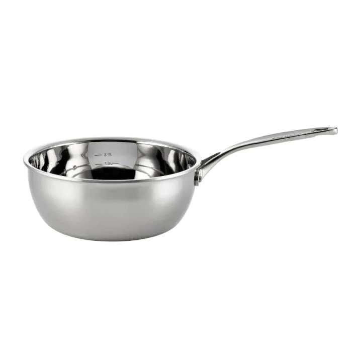 Fusion 5 - Sauteuse Pan 22cm/2.7L without Lid (Stainless Steel)