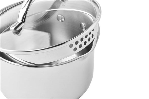 STS - Saucepan with Lid 18cm/2.5L (Stainless Steel)