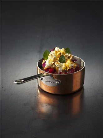Maitre D' Copper - Saucepan with Lid 10cm/0.35L (Stainless Steel | Copper)