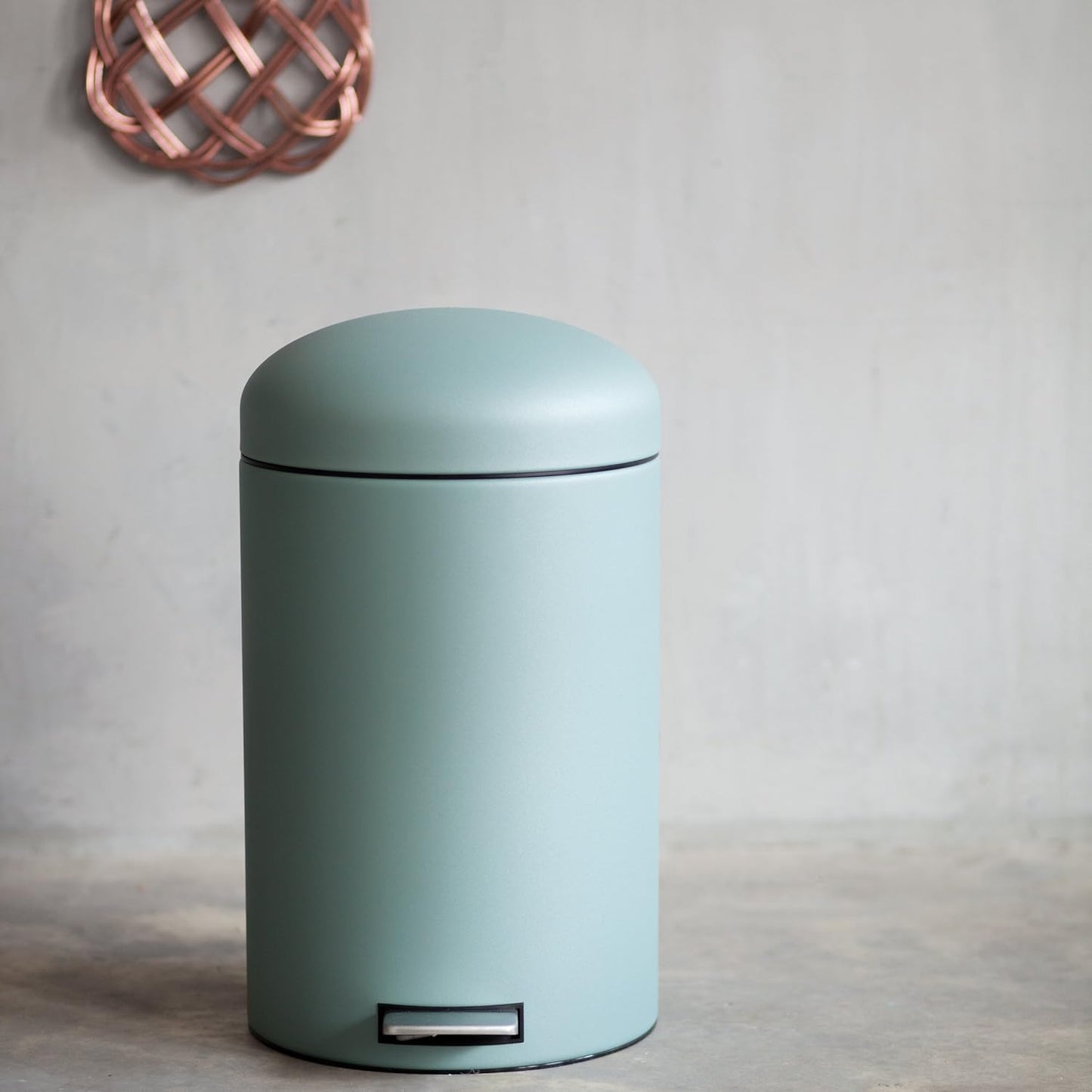 Retro Bin Silent 20 Litre - Mineral Mint
