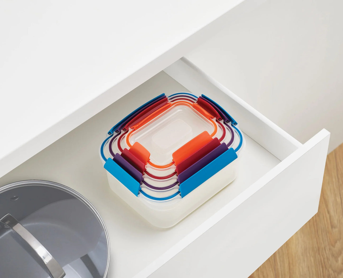 Nest Lock 4-Piece Multi-Size Container Set