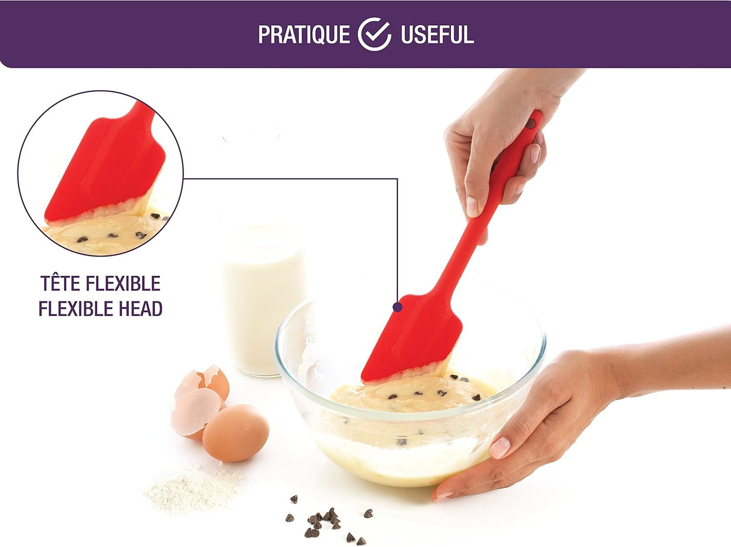 Silicone Spatula - Red