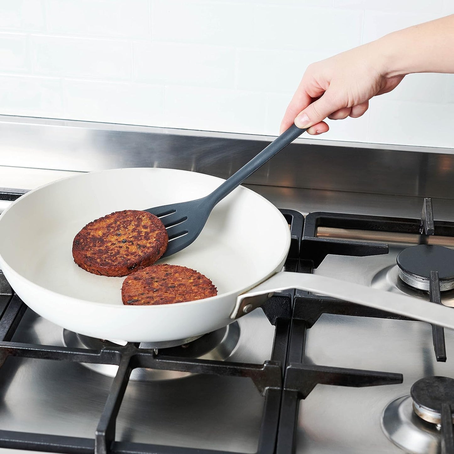 Silicone Turner Spatula - Black