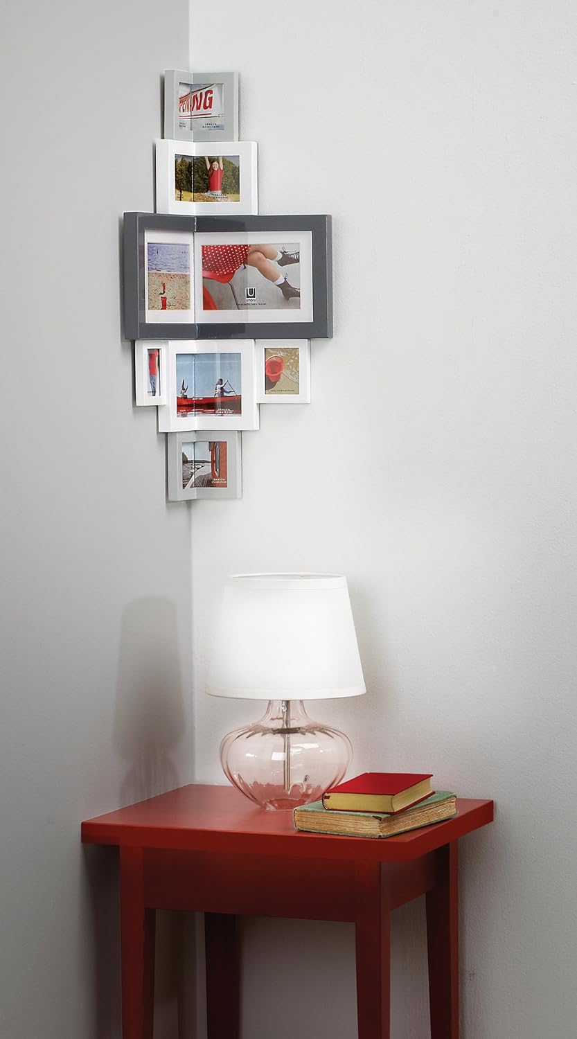 Empire Inside Corner - White/Charcoal