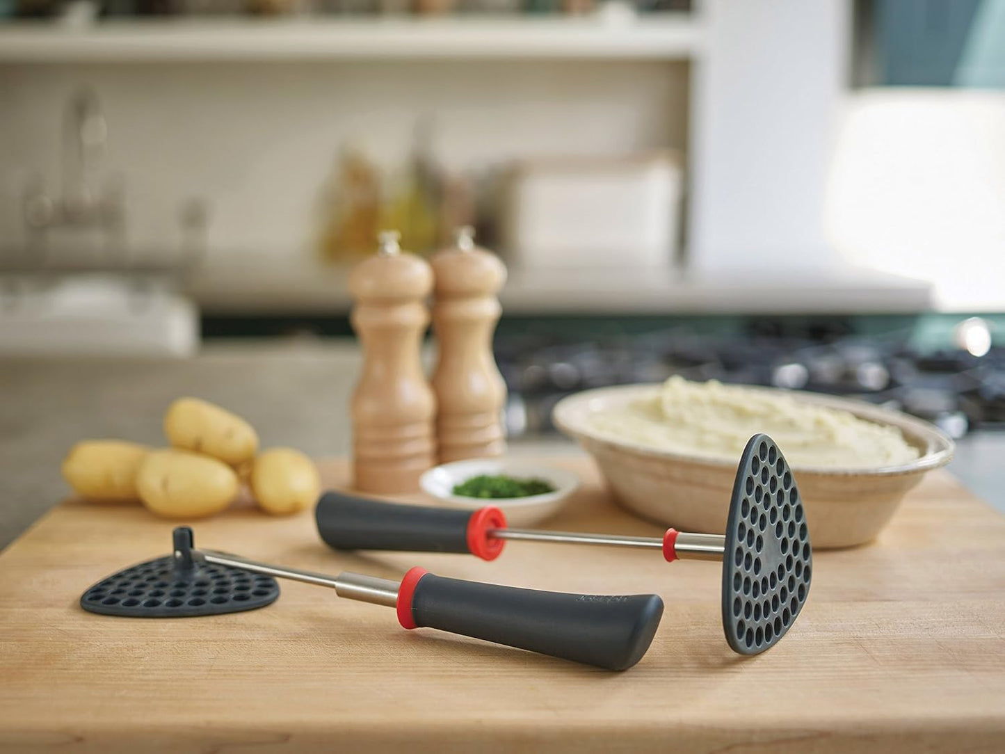 Delta Ergonomic Folding Masher - Grey