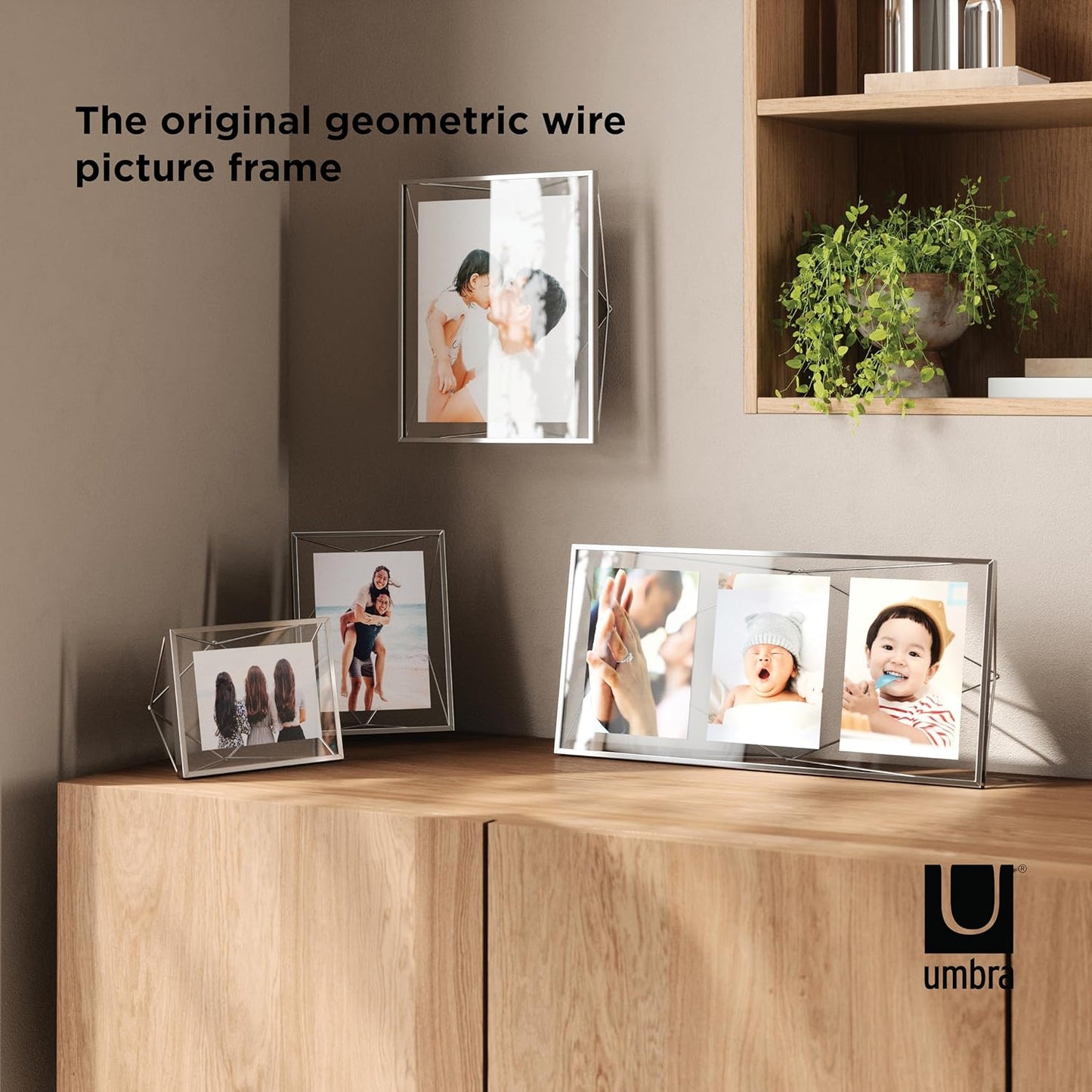 Prisma Picture Frame Multi - Matte Brass