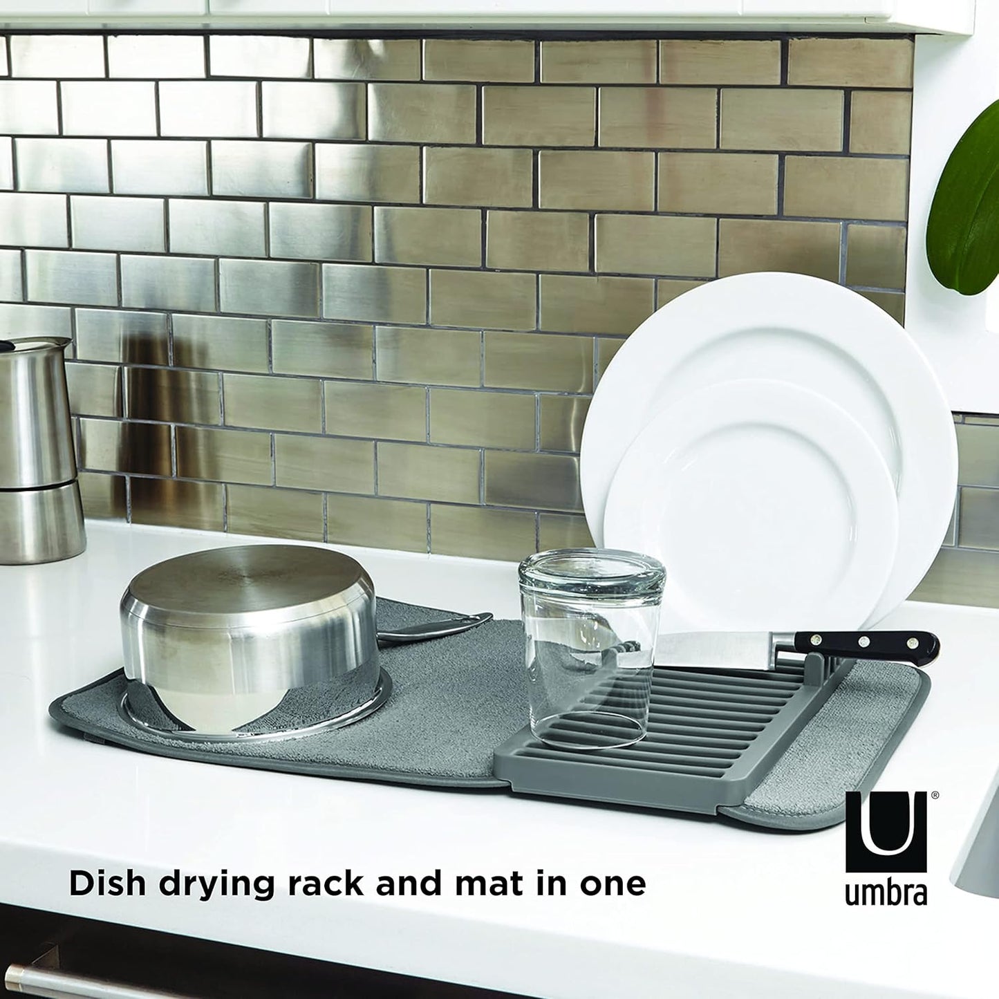 Udry Drying Mat Mini - Charcoal