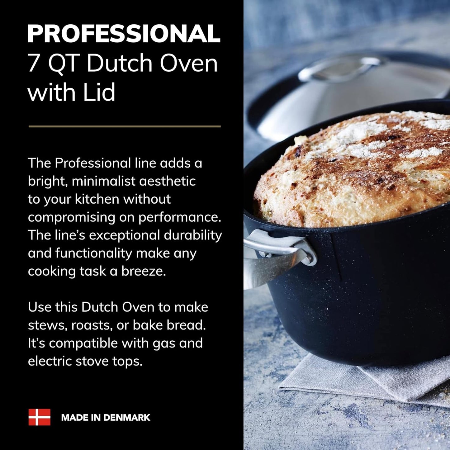 Professional - Dutch Oven With Lid 26Cm/6.0L
