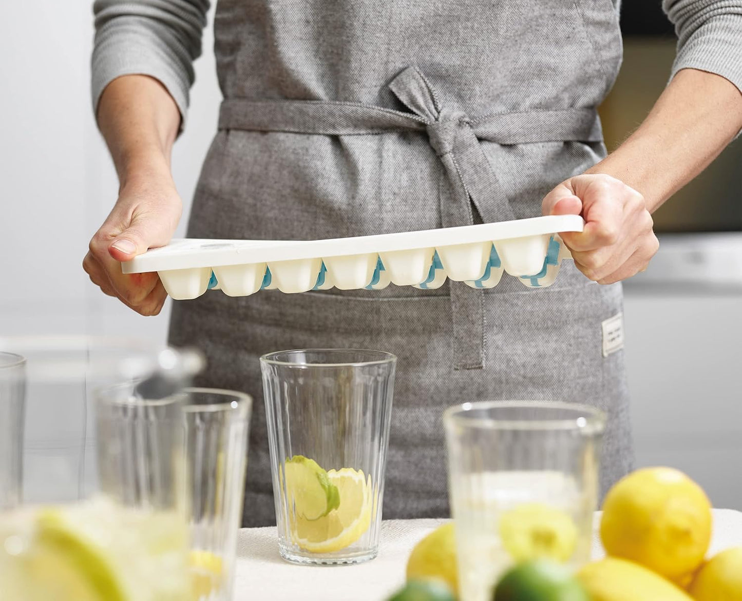 DUO Easy-Release Ice Cube Tray - Opal