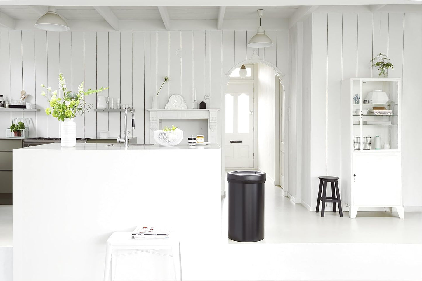 Big Bin 60 Litre - Matt Black Body/Dark Grey Lid