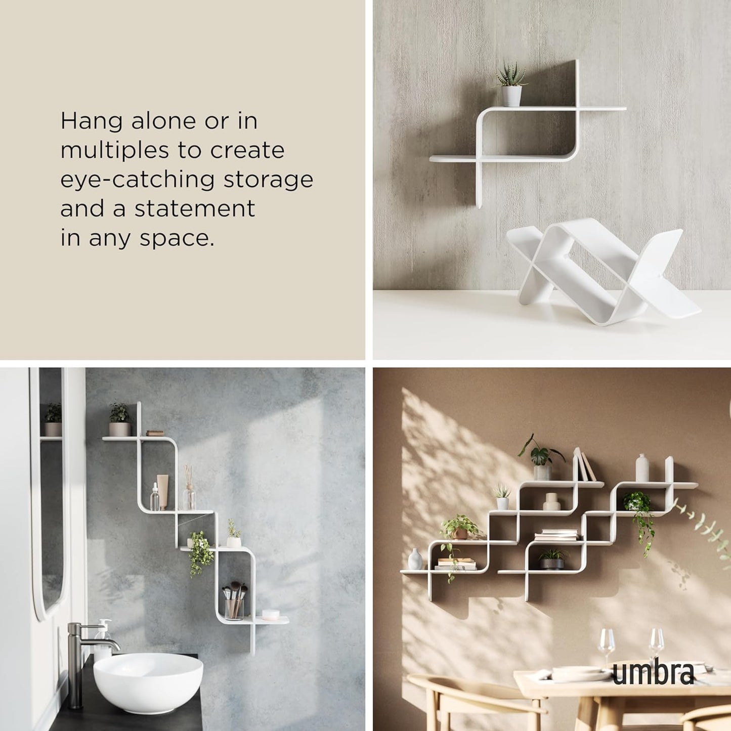 Montage Shelf - White