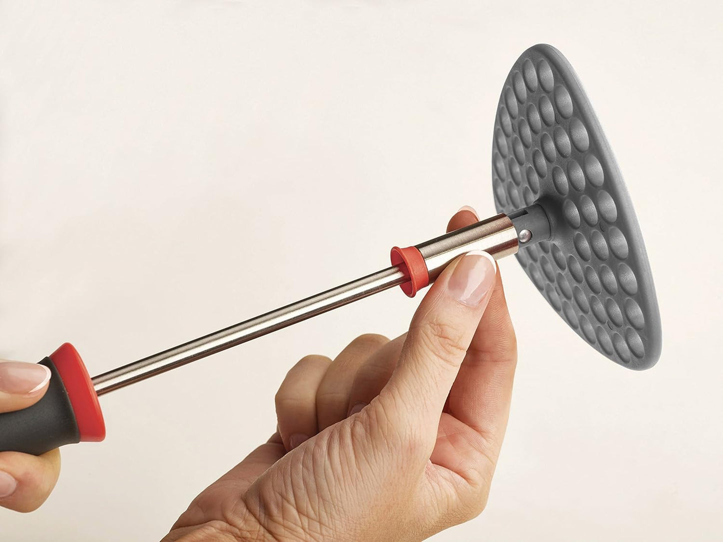 Delta Ergonomic Folding Masher - Grey