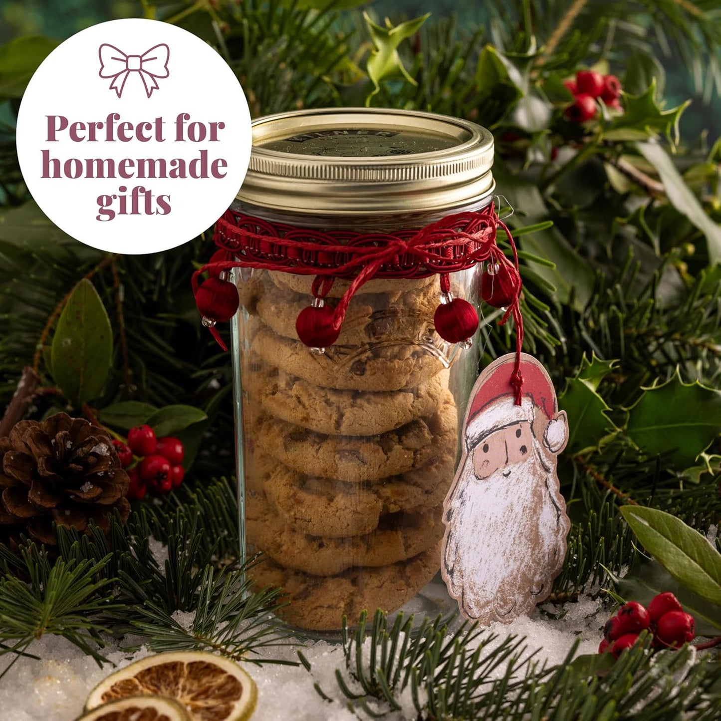 Wide Mouth Preserve Jar, 0.2L