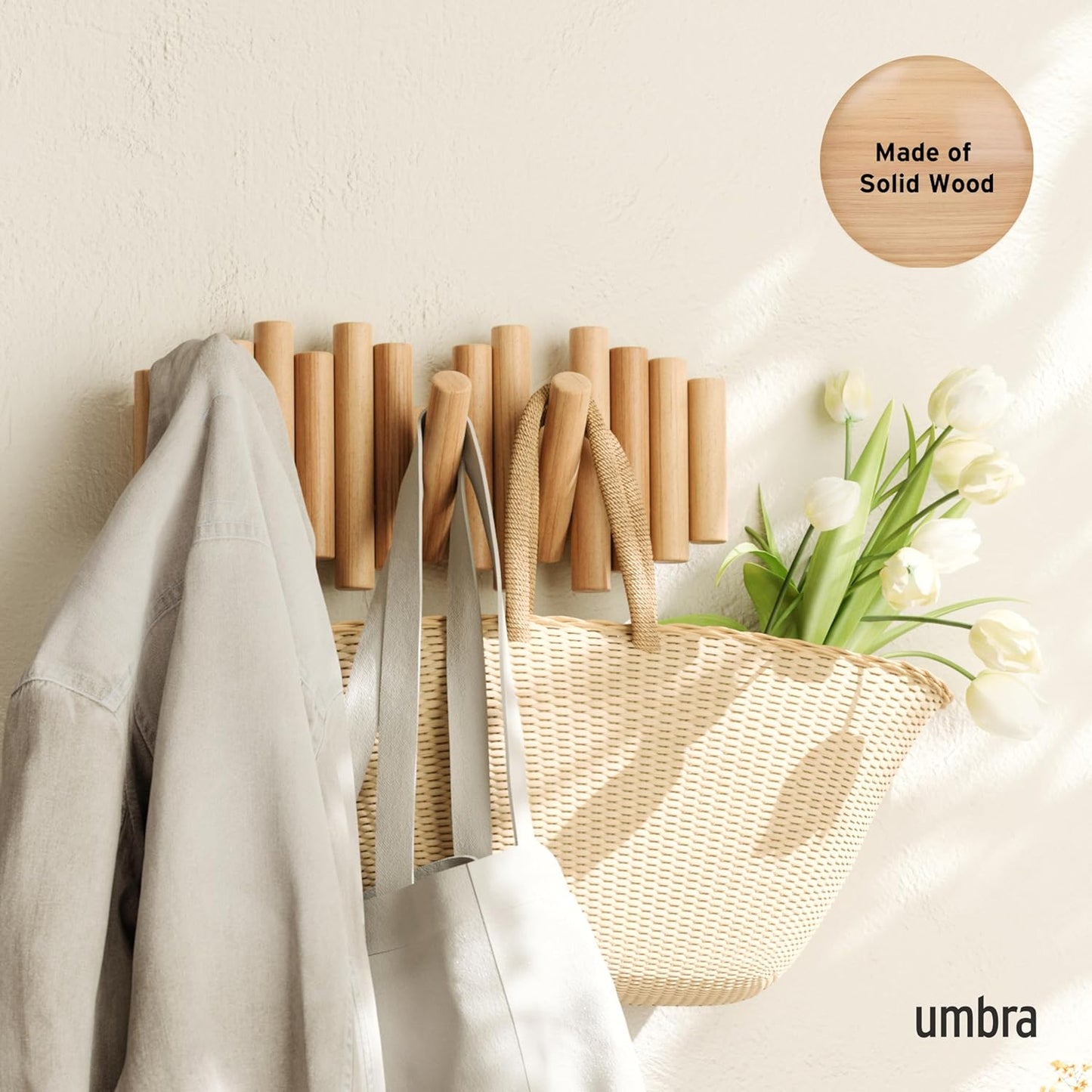 Picket Rail Hook - Natural