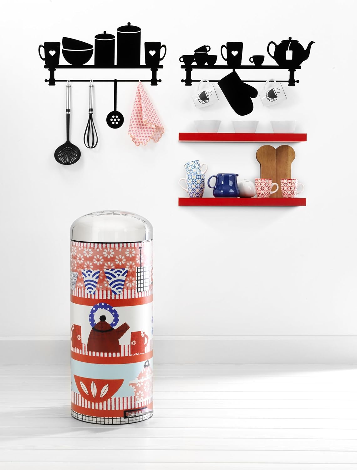 Retro Bin Motion Control Limited 30 Litre - Kitchen Collage