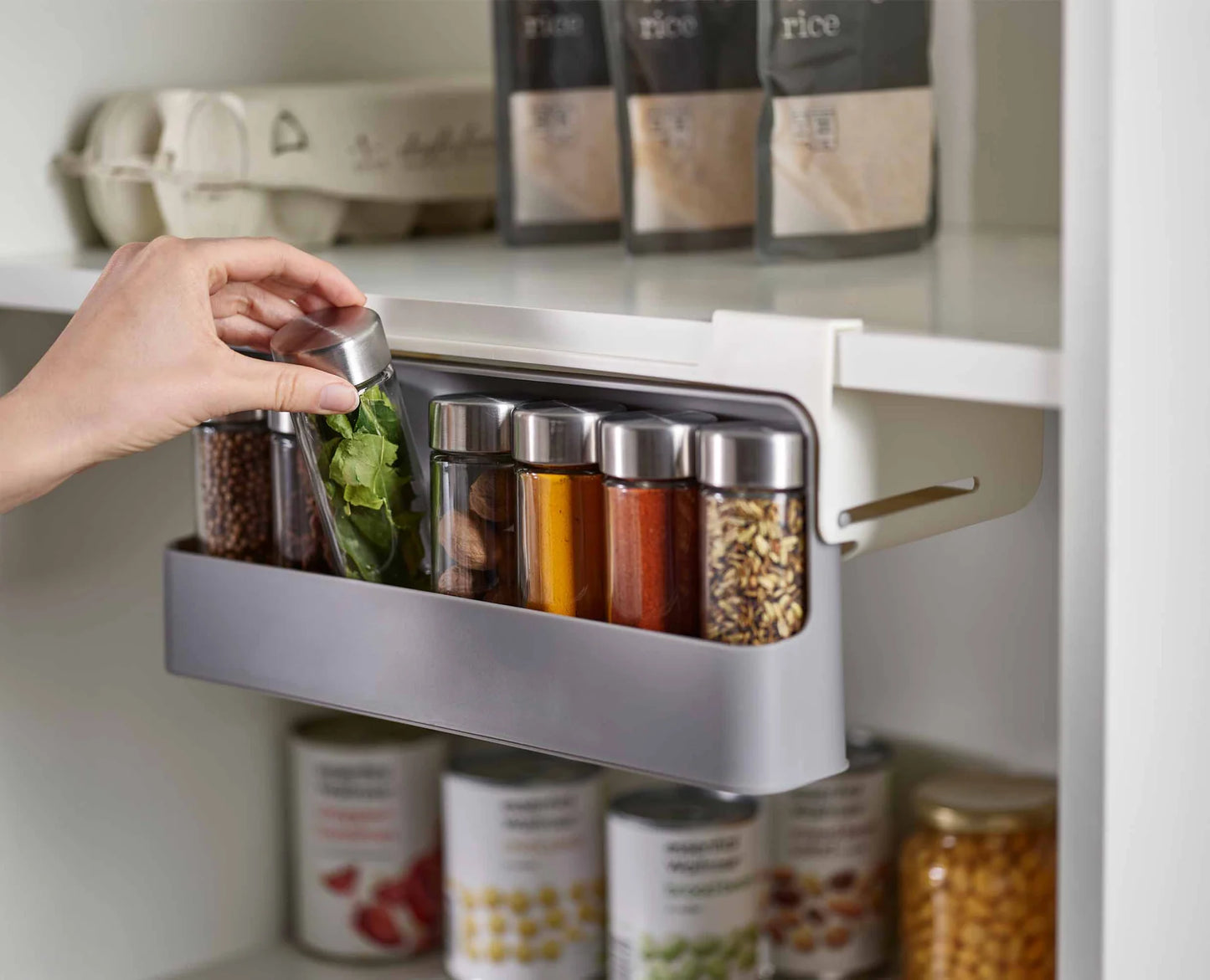 CupboardStore Under-Shelf Spice Rack