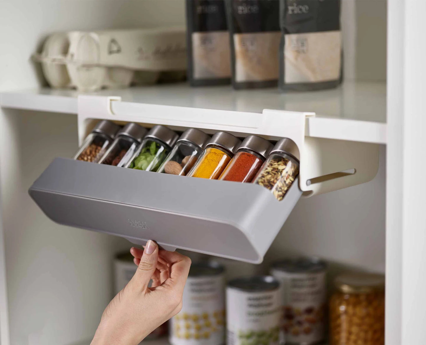 CupboardStore Under-Shelf Spice Rack