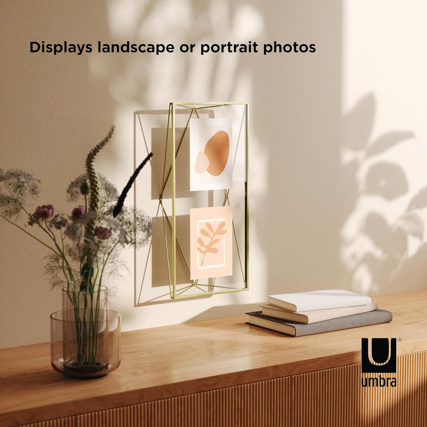 Prisma Picture Frame Multi - Matte Brass