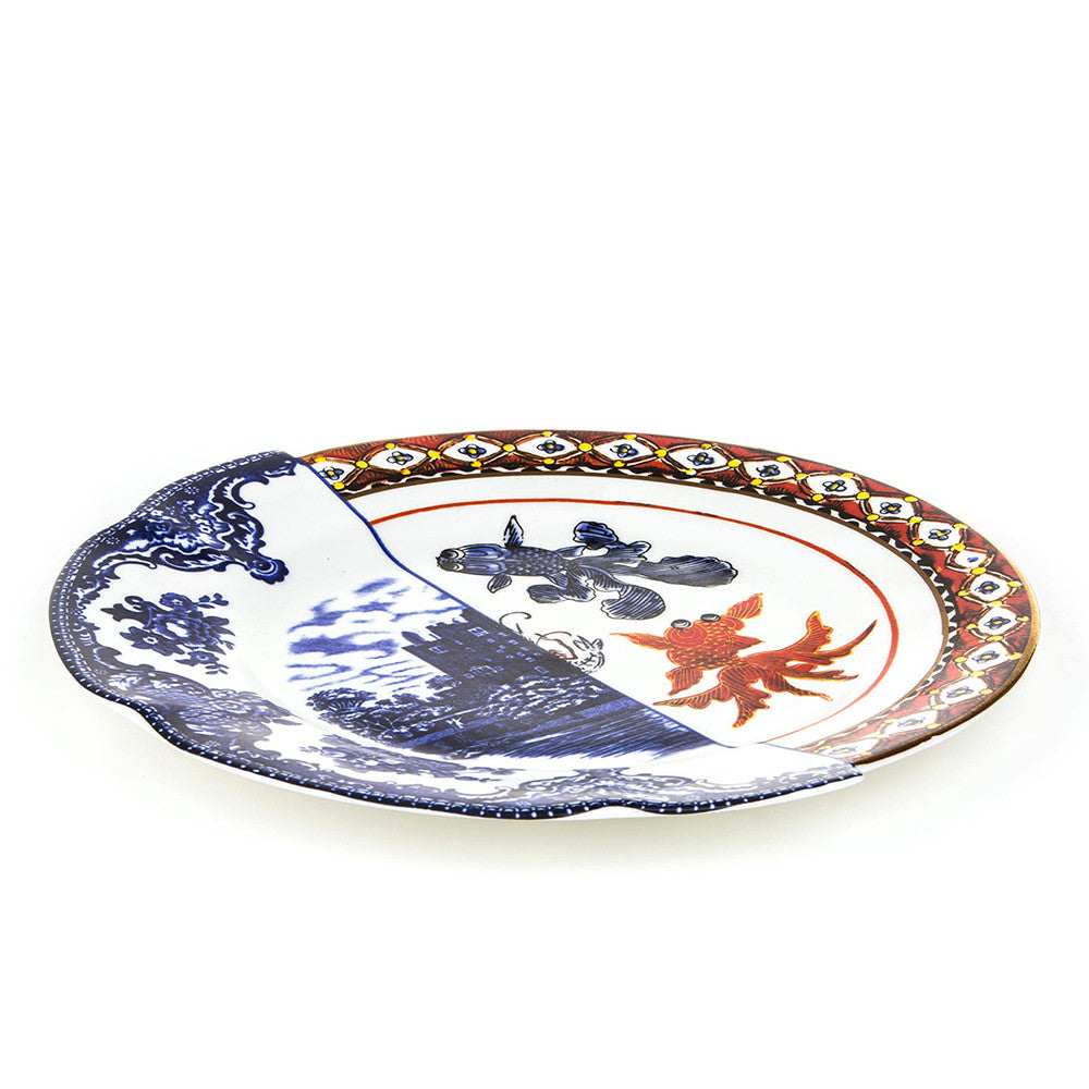 Hybrid Dinner Plate in Porcelain - Isaura