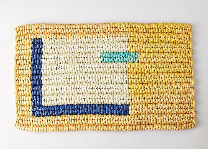 Above Home Floor Mat - Yellow