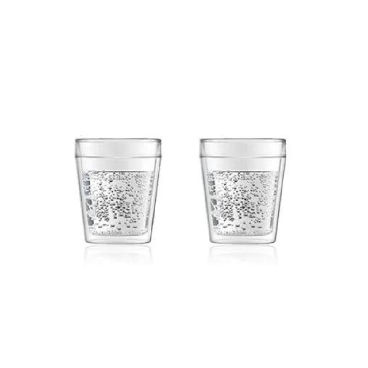 Canteen Outdoor Double Wall Tumbler (Set of 2) 0.25L/8oz - Transparent