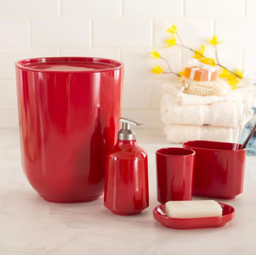 Step Soap Pump - Red