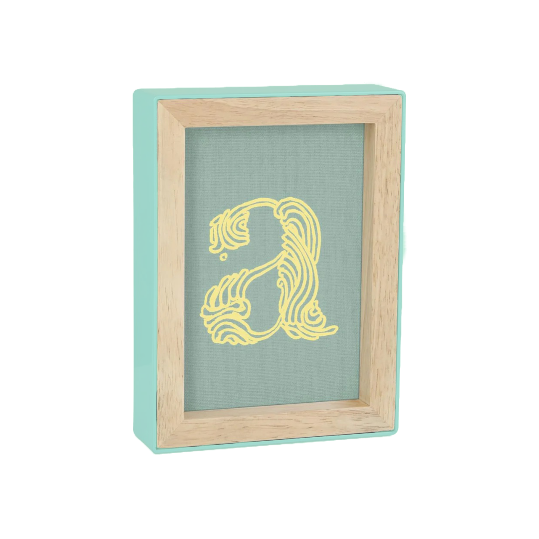 Fotoblock Photo Display 5x7" - Green