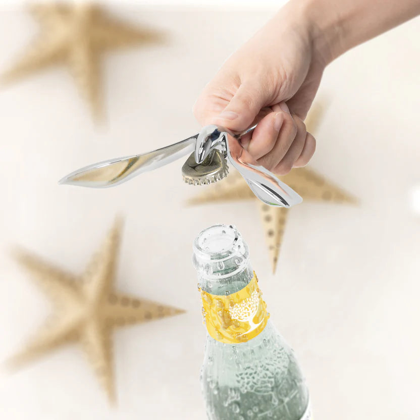 Tipsy Bottle Opener - Chrome