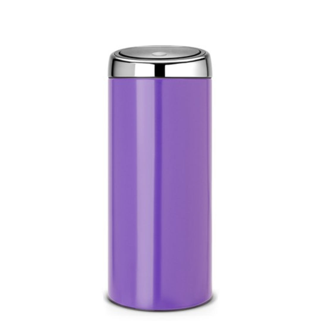 Touch Bin 30 Litre - Pansy Purple