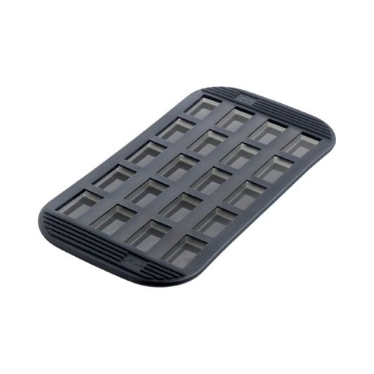 20 Mini Financiers Baking Pan - Grey Translucent