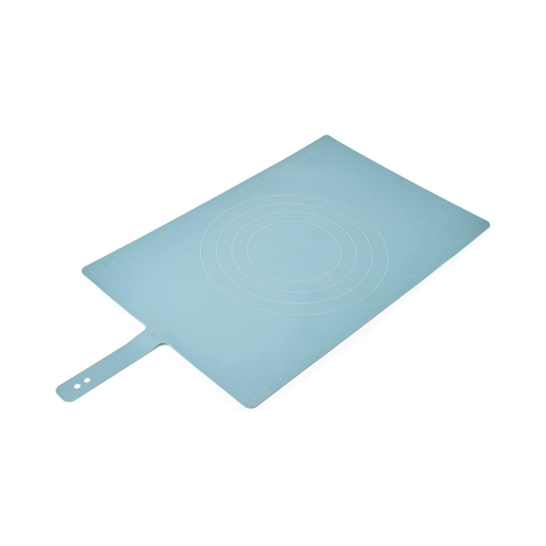 Roll-Up Silicone Pastry Mat - Blue
