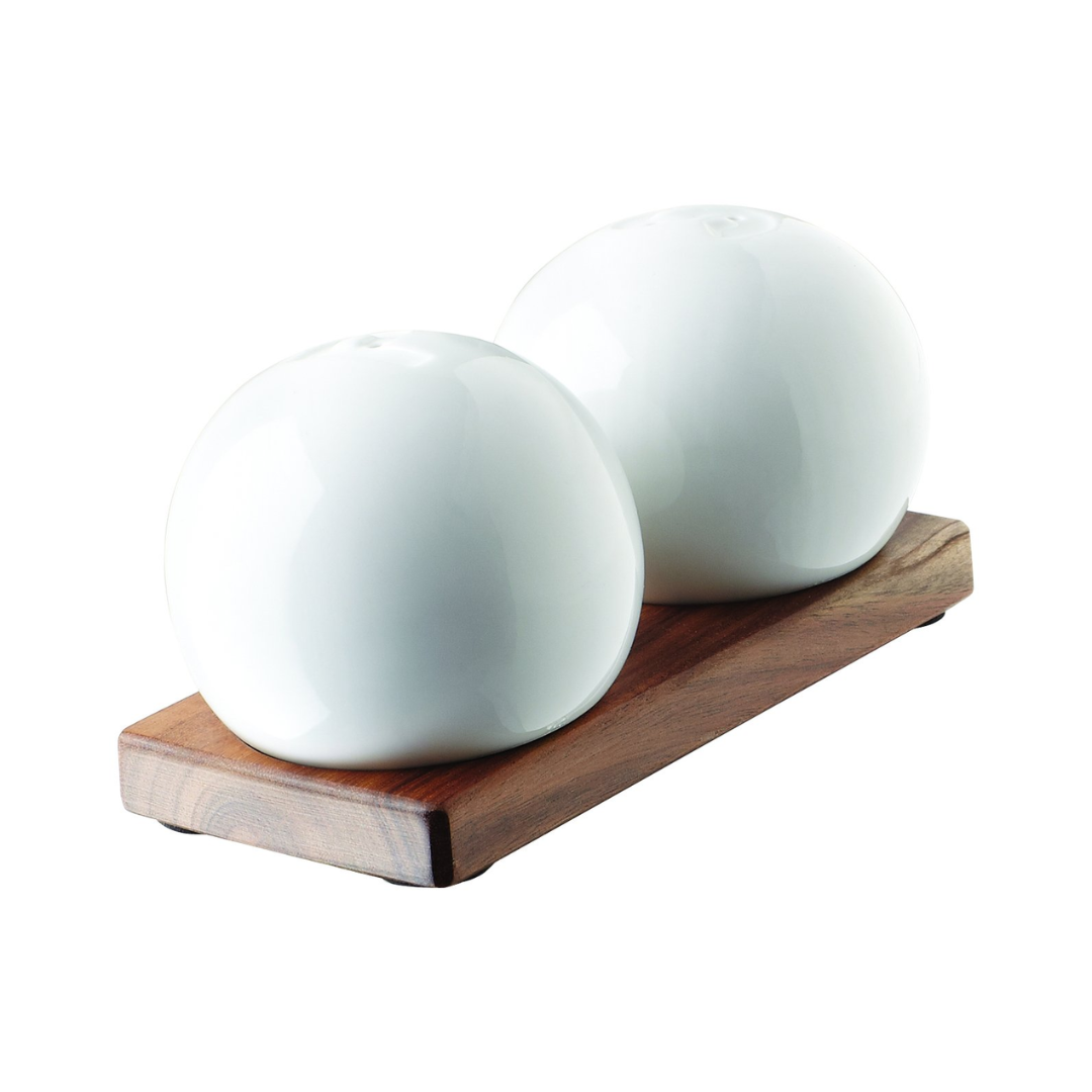 Aroma Salt&Pepper Shaker - White/Natural
