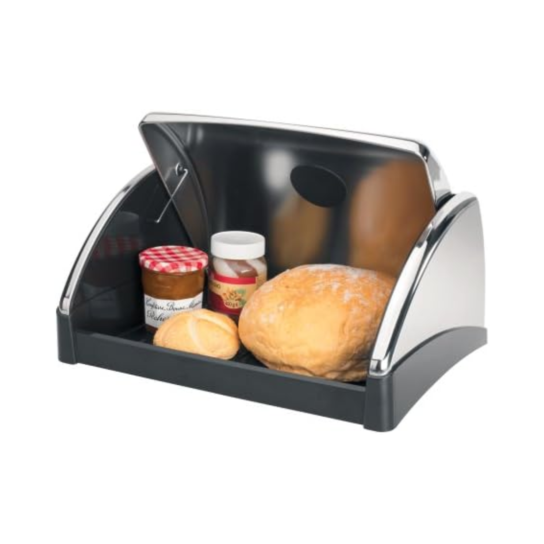 Bread Bin Lift Top - Matt Steel Fingerprint Proof
