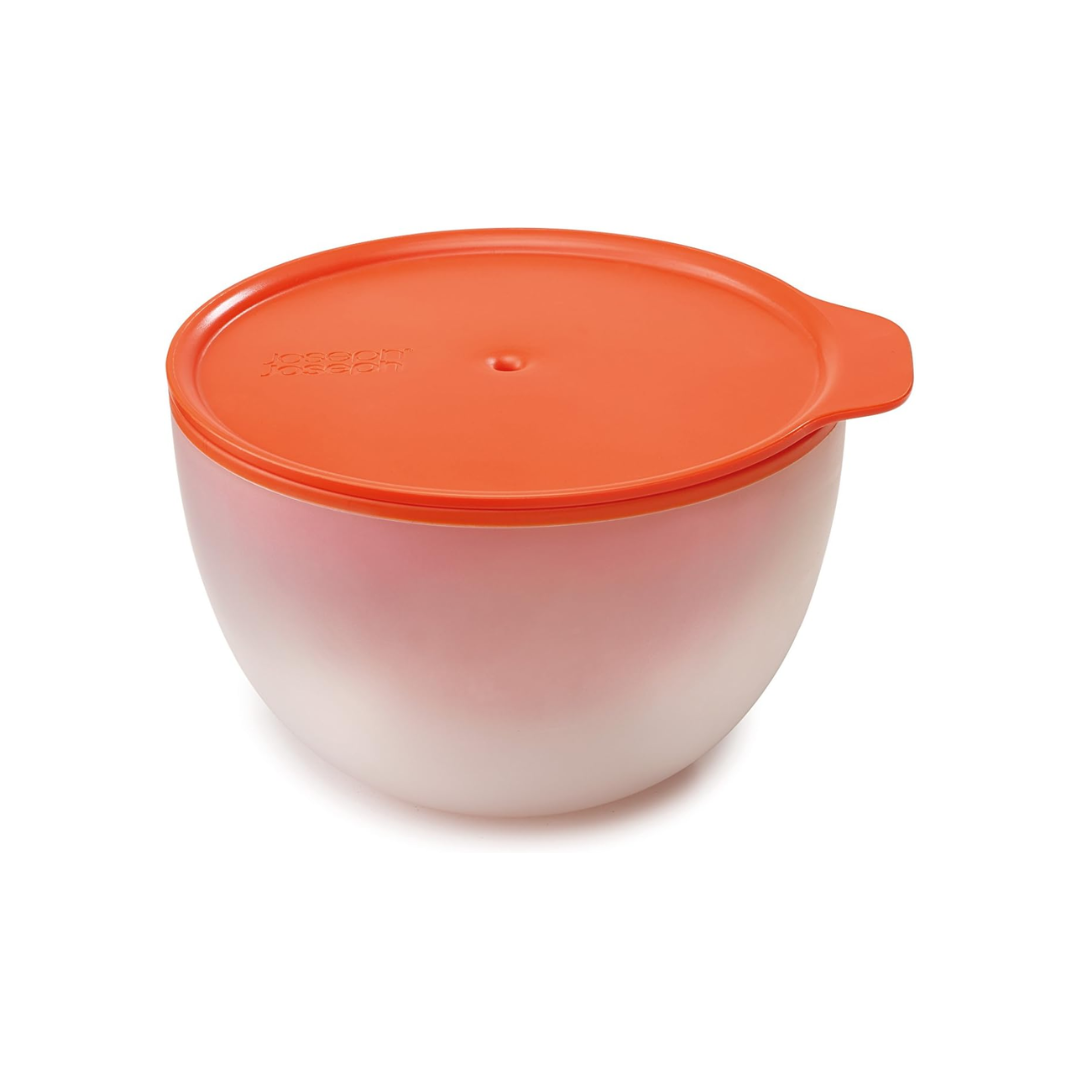 M-Cuisine Cool Touch Microwave Bowl (Set of 2) - Orange