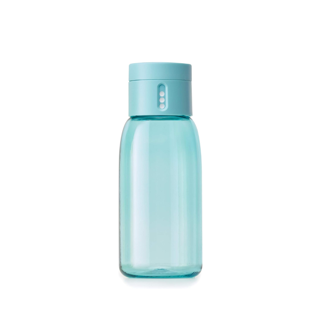 Dot Hydration Tracking Water Bottle 400mL - Turquoise