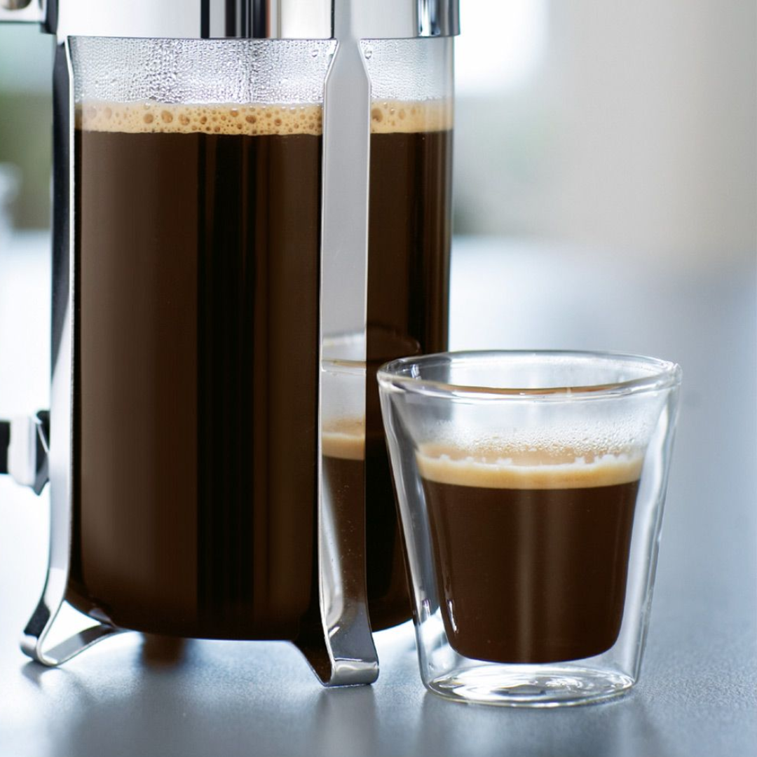 Canteen Double Wall Glass (Set of 2), 0.1L/3oz