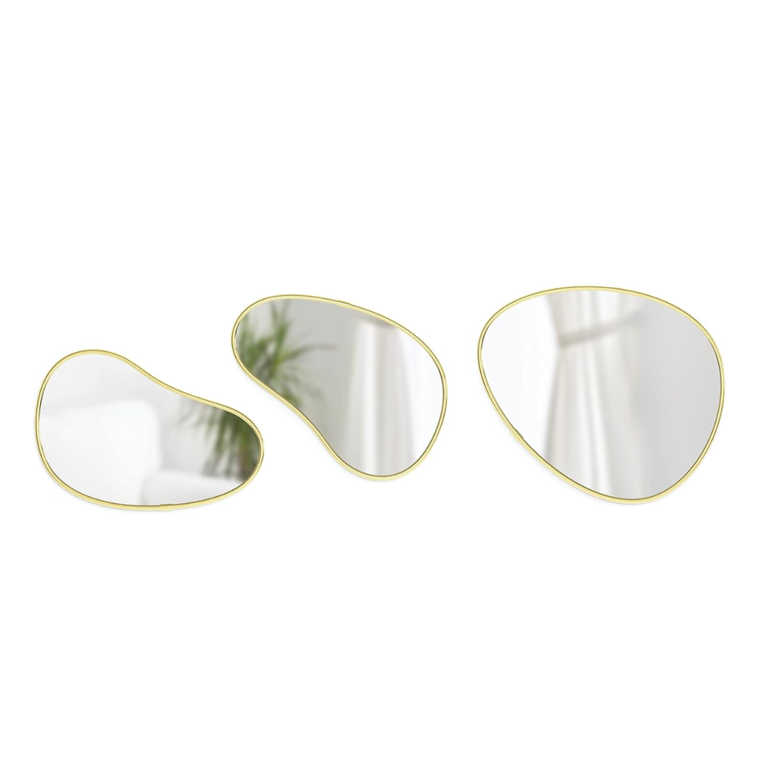Hubba Pebble (Set of 3) - Brass