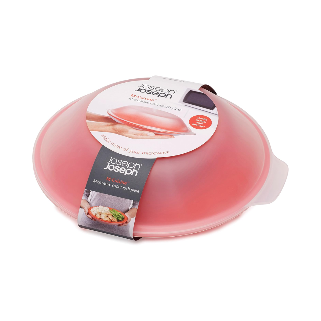 M-Cuisine Cool Touch Microwave Plate - Orange