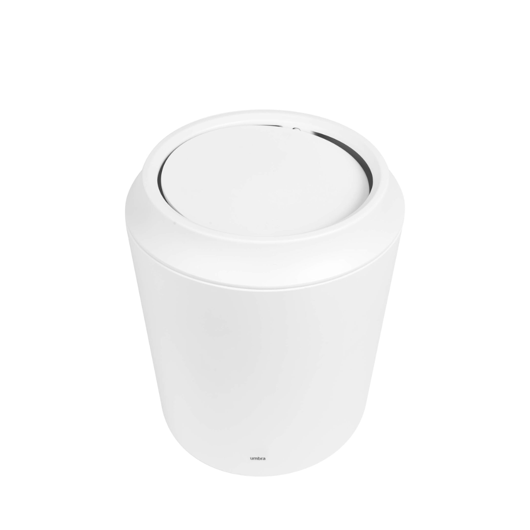 Corsa/Scillae Can with Lid - White