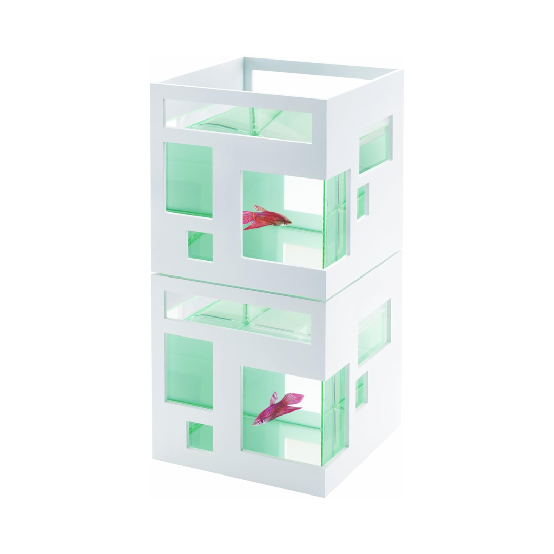 Fish Hotel Aquarium - White