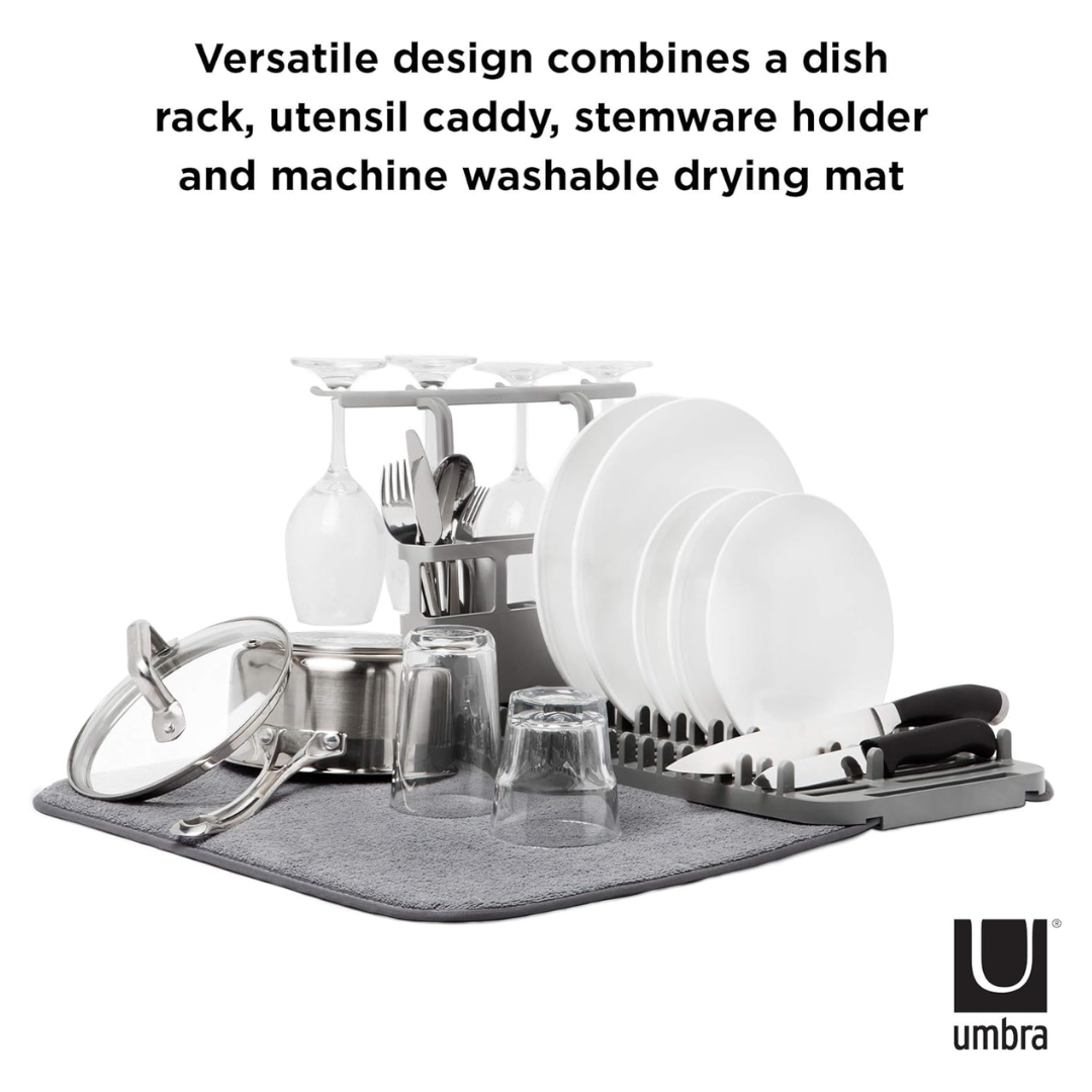 Udry Dishrack with Dry Matt - Charcoal