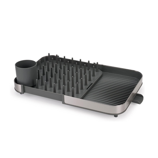 DUO Steel Expanding Dishrack - Stainless Steel