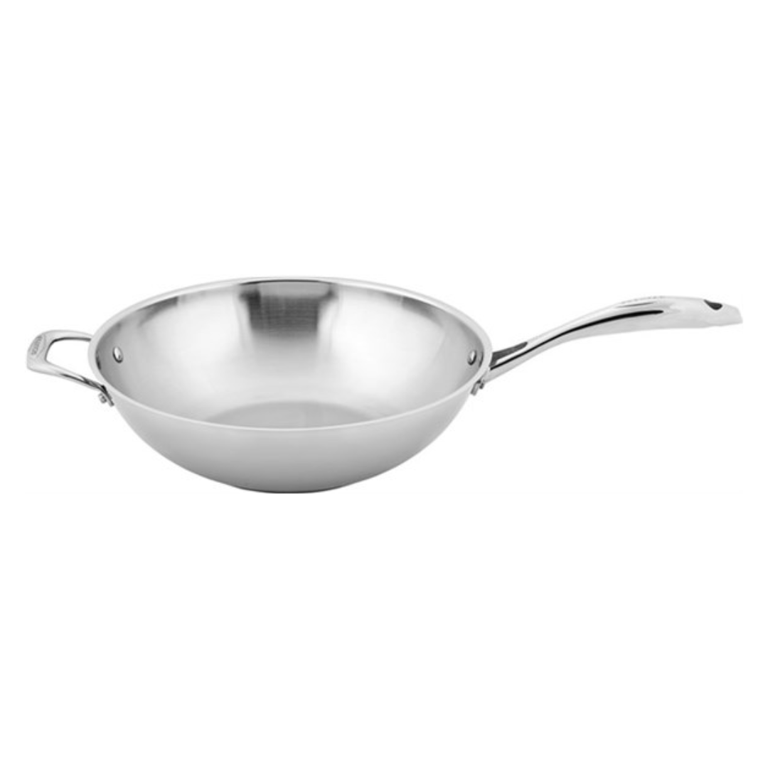 STS - Wok (No Cover) 32cm (Stainless Steel)