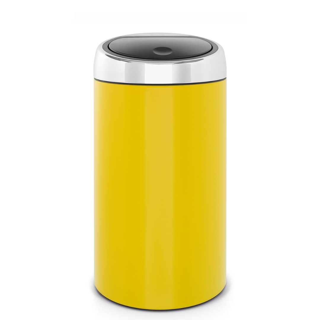 Touch Bin 45 Litre - Yellow