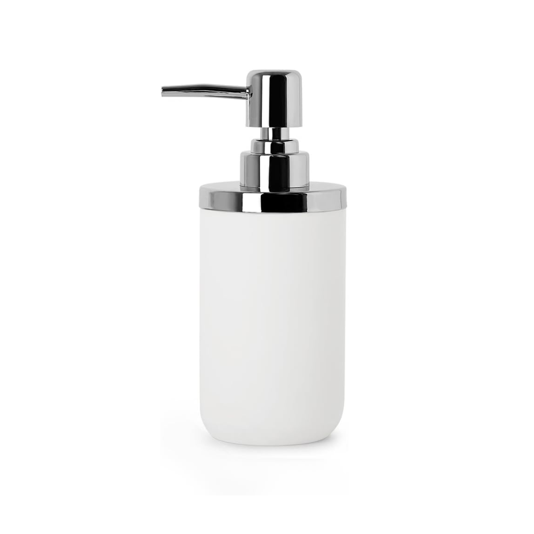 Junip Soap Sanitizer & Dispenser - Chrome/White